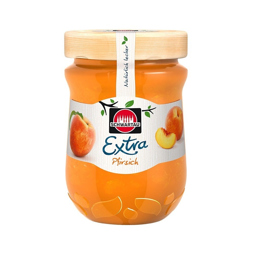 Schwartau Extra Peach 340 g / 11.3 oz