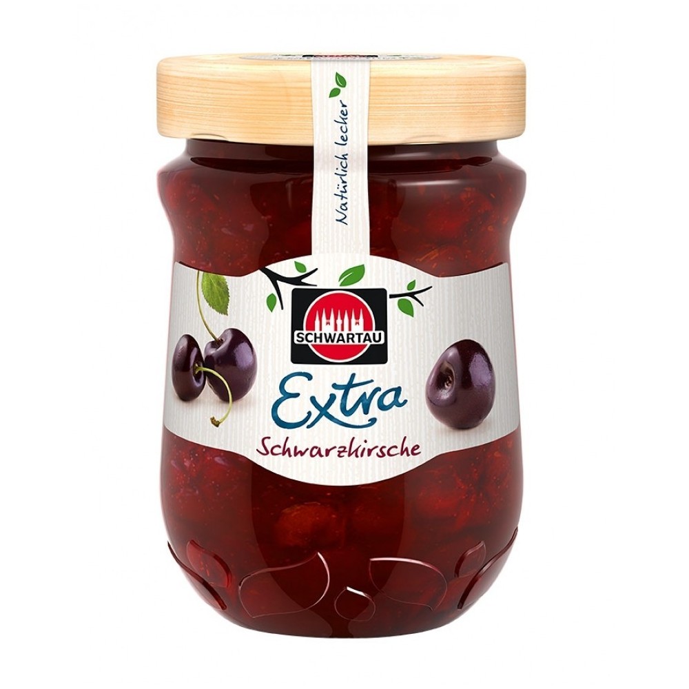 Schwartau Extra Black Cherry 340 g / 11.3 oz