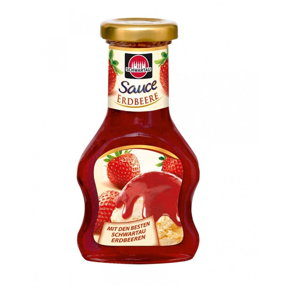 Schwartau Sauce Strawberry 125 ml / 4.2 fl oz