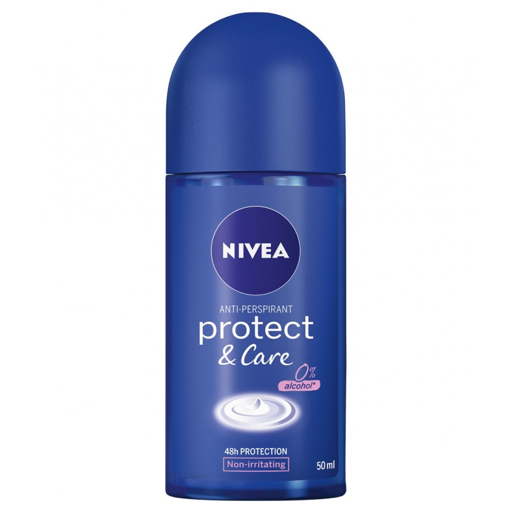 Nivea Protect & Care Anti-Perspirant Roll-On 50 ml / 1.7 fl oz