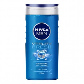 Nivea Men Vitality Fresh Shower Gel 250 ml / 8.4 fl oz