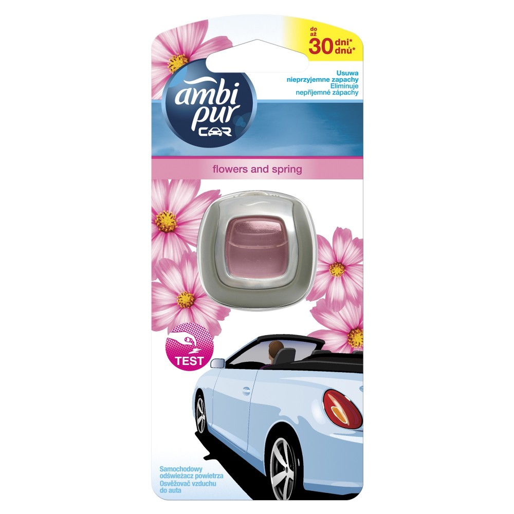 Ambi Pur Car Mini Freshener Flowers and Spring 2 ml