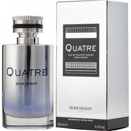 Boucheron Quatre Intense Pour Homme Eau de Toilette 100 ml / 3.3 fl oz