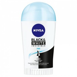 Nivea Black & White Invisible Pure Anti-Perspirant Stick 40 ml / 1.3 fl oz
